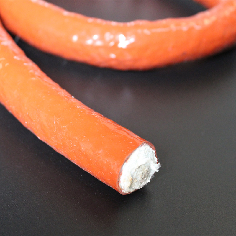 Fiberglass with Silicone Rubber Coating Gasket Seal Rope
