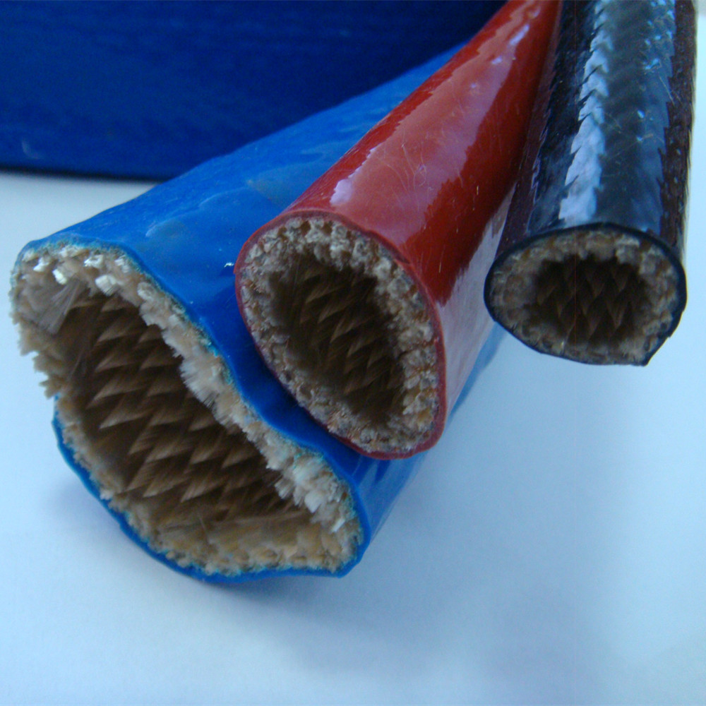 Manicotto per tubo in fibra di vetro in silicone