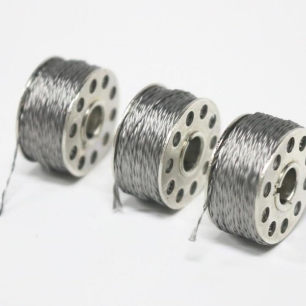 Conductive Stainless Steel Sewing Thread Conductive Stainless Steel Sewing Thread