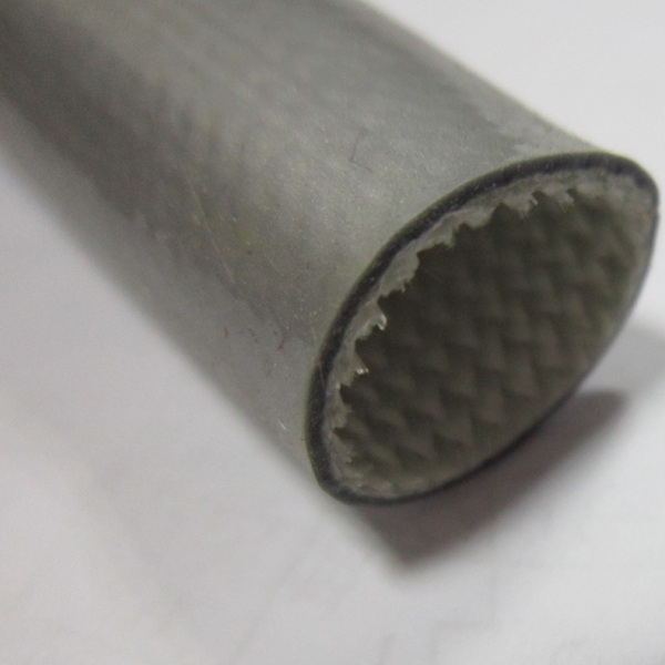aluminum silicone coated fiberglass sleeve
