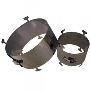 Protezioni per flange in acciaio inossidabile | Coperture a fascia | BSTFLEX