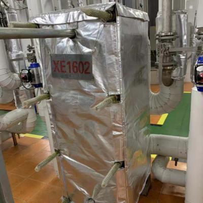 Rivestimento isolante rimovibile per scambiatori di calore