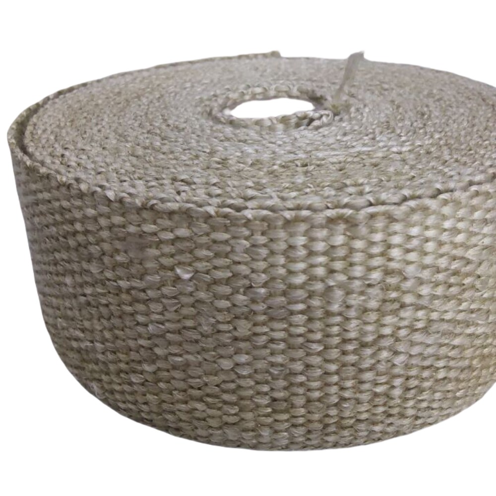 Nastro in fibra di vetro rivestito in vermiculite: soluzione per isolamento ad alta temperatura e protezione antincendio